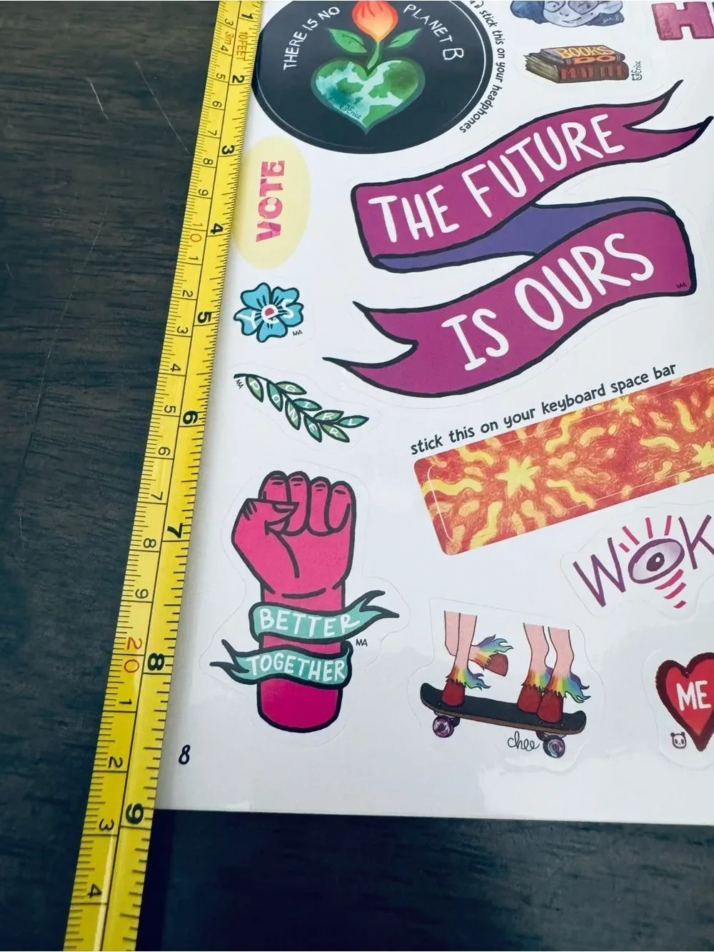 Feminist Female Future Stickers